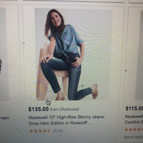 Madewell jeans - Picture 1 of 6